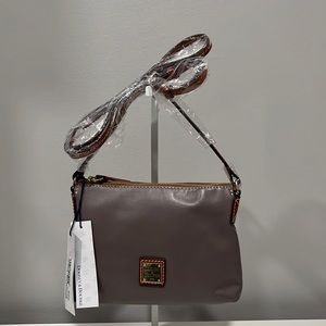 Dooney and Bourke Wexford Leather Crossbody Pouchette Shoulder Bag. NEW